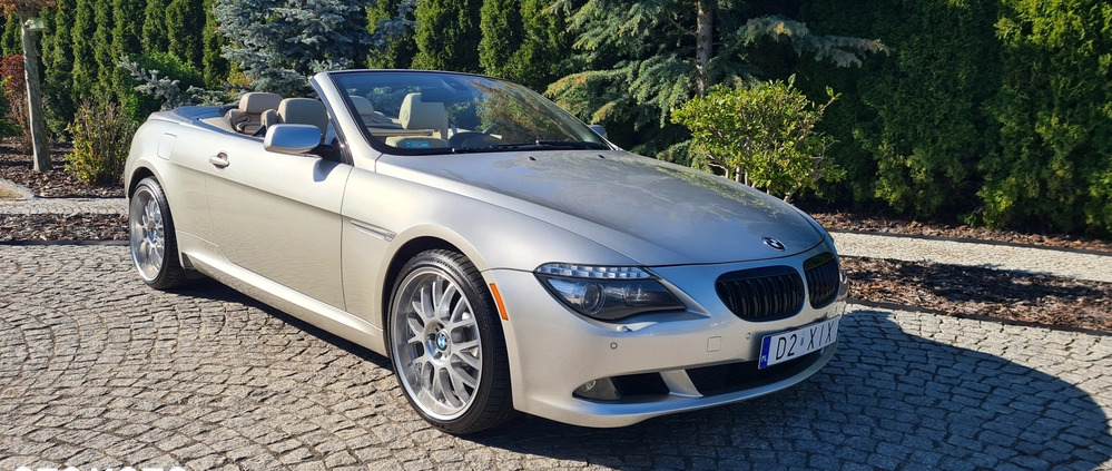 BMW Seria 6 cena 69000 przebieg: 189000, rok produkcji 2008 z Lubin małe 56